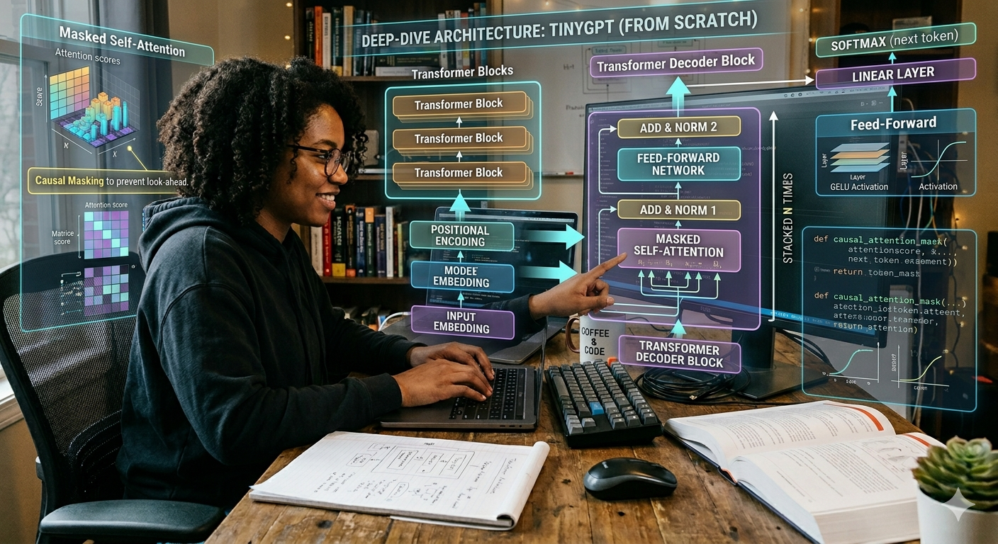Building TinyGPT from Scratch